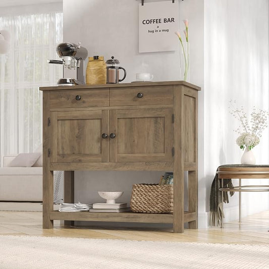 HOSTACK Farmhouse Console Table by HOSTACK