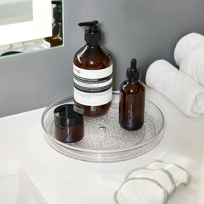 iDesign The Rain Collection Lazy Susan Turntable Organizer, 1.5" Height - Image 6