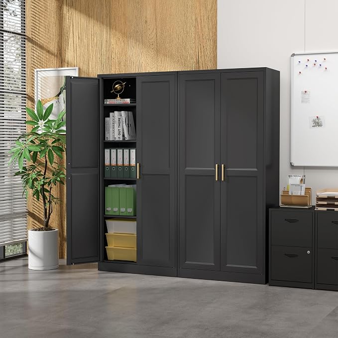 Steeloong 71"Metal Pantry Storage Cabinet - Image 4