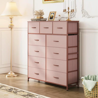 WLIVE Tall Dresser for Bedroom, 11 Drawer Chest of Drawers, Tall high-capacity - Image 2
