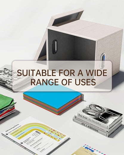 2 Pack File Storage Organizer, Document Organizer, Portable File Box - Image 6