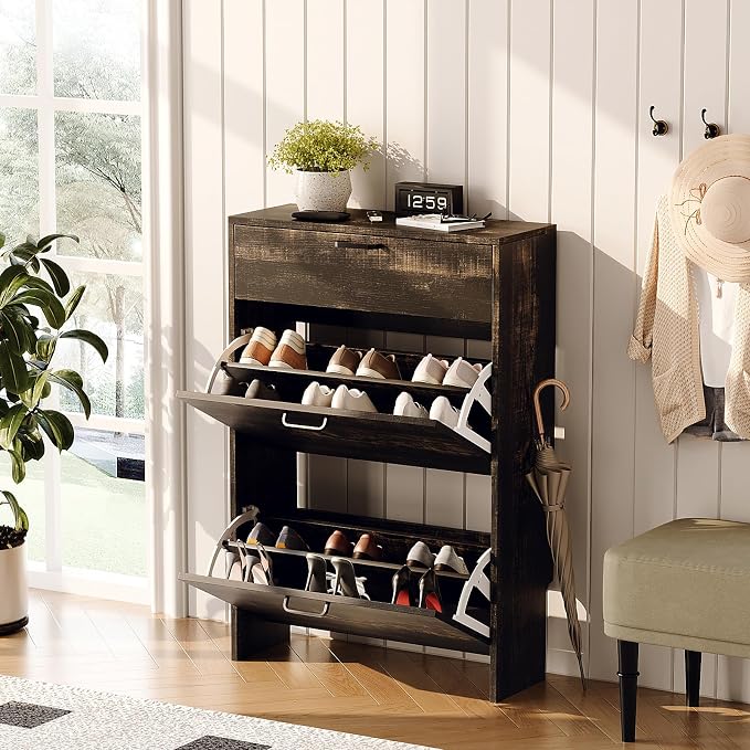 VINGLI Shoe Cabinet Storage for Entryway Ultra Slim - Image 3