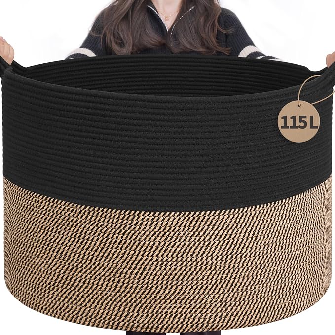 INDRESSME 115L Extra Large Storage Baskets by INDRESSME