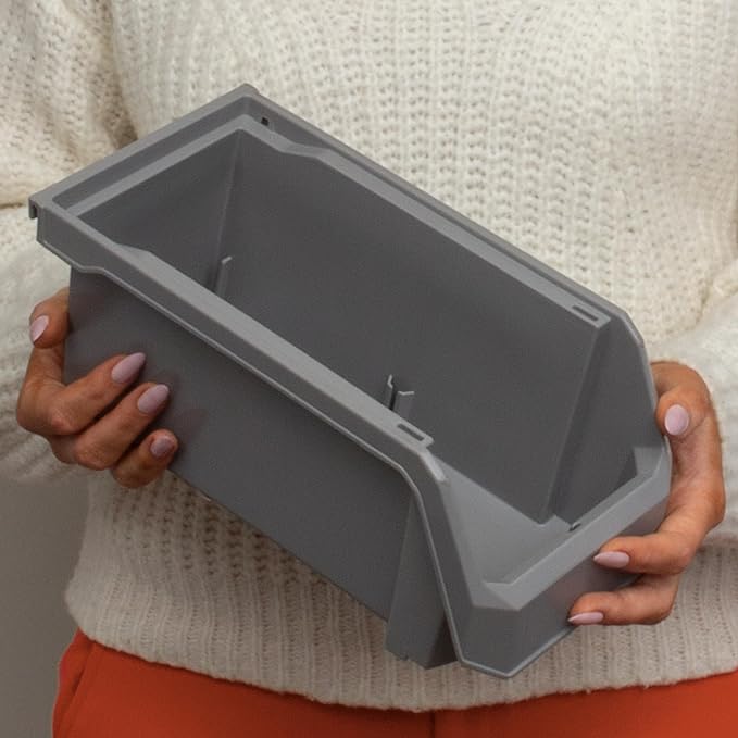 Plastic Containers for Organizing and Storage Bins for Closet, Garage or Pantry - Image 5