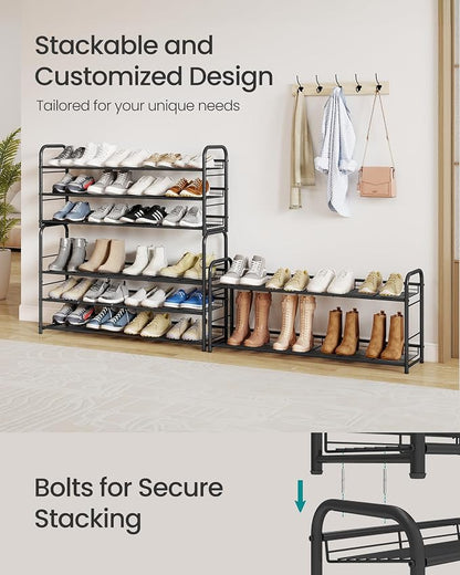 SONGMICS Shoe Rack, 4 Tier Shoe Organizer - Image 4
