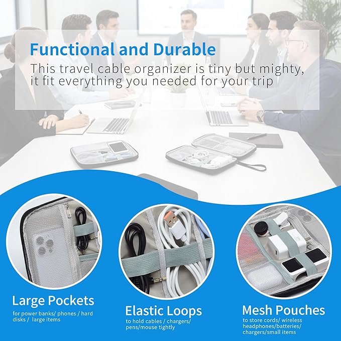 Electronics Travel Organizer Case - Image 6