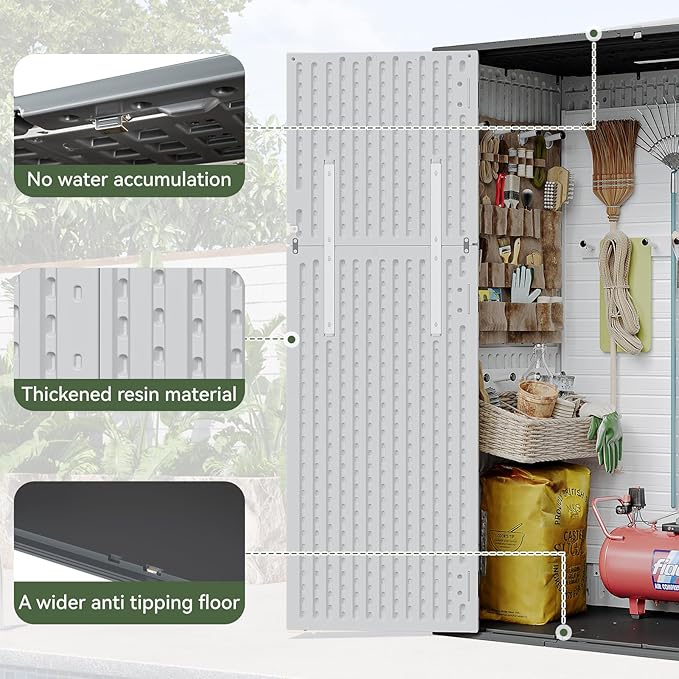 Aoxun Outdoor Storage Shed - Image 2