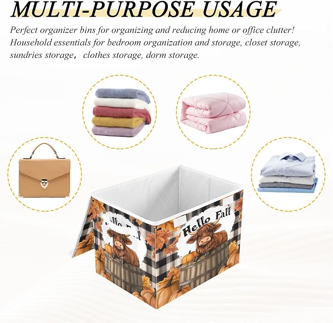 Highland Cows Storage Bins - Image 7
