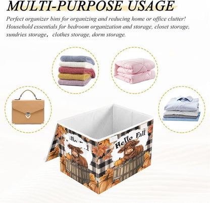 Highland Cows Storage Bins - Image 7
