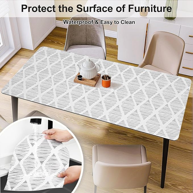 Drawer and Shelf Liner for Kitchen Cabinet, Non-Adhesive Cabinet Liner 12in x - Image 6