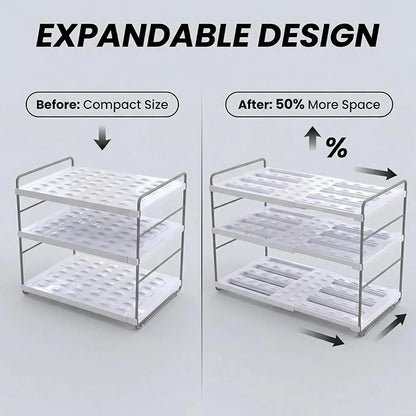 YAN & HIN Expandable Water Bottle Organizer - Image 3