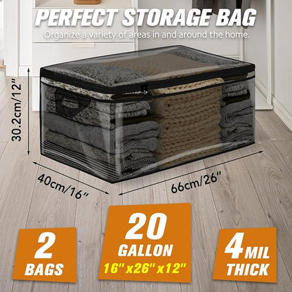 HIBAG 20 Gallon Large Storage Bag - Image 2
