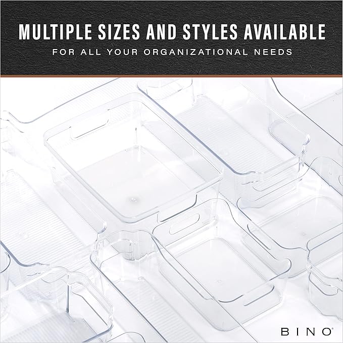 BINO | Plastic Storage Bins, Large - Image 8