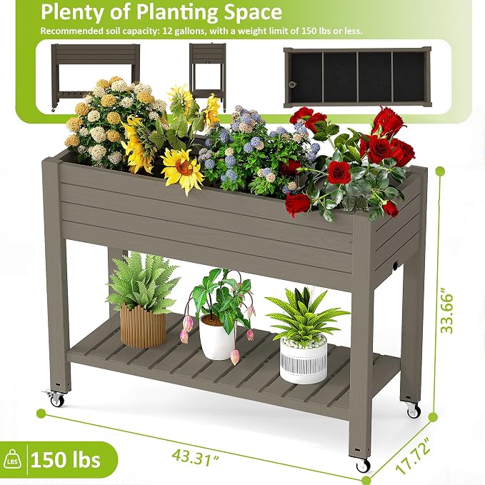 PatioZen Raised Garden Bed - Image 2
