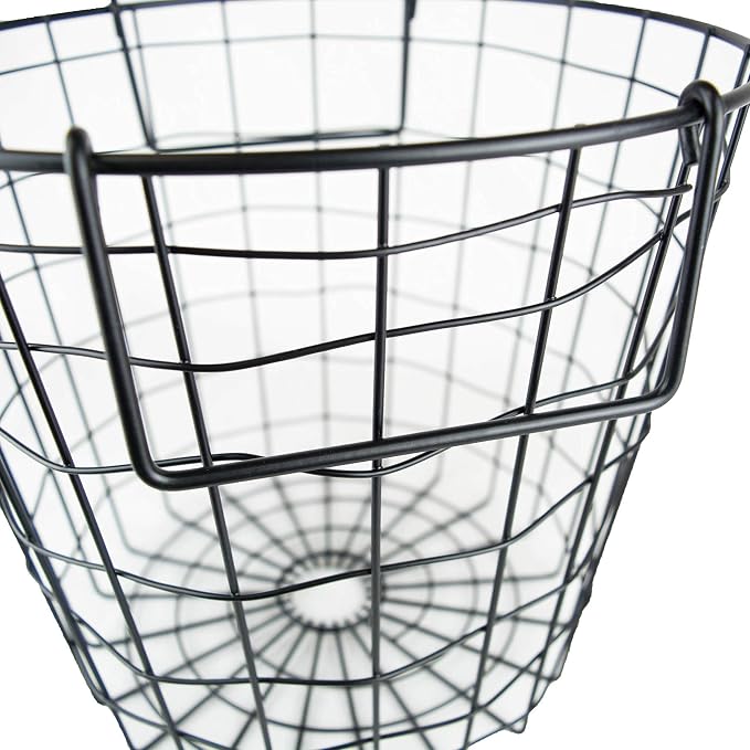 DII Metal Wire Utility Storage Bin, Small Round - Image 2
