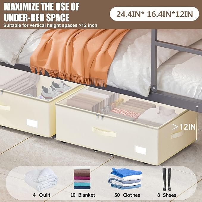 EE-RoomWorld Under Bed Storage - Image 3