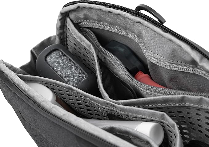 Peak Design Small Wash Pouch, Weatherproof Travel Toiletry Bag, Upright or - Image 3