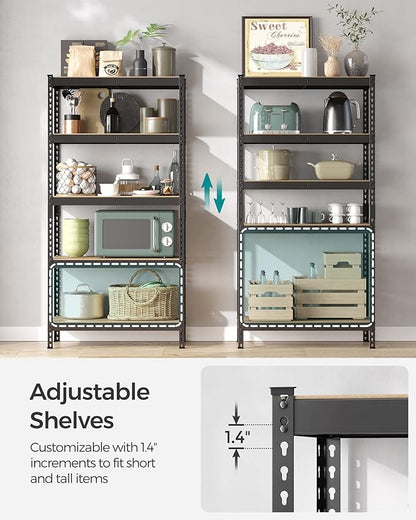 SONGMICS 5-Tier Storage Shelves, Load 2310 lb, Boltless Assembly, Adjustable - Image 5