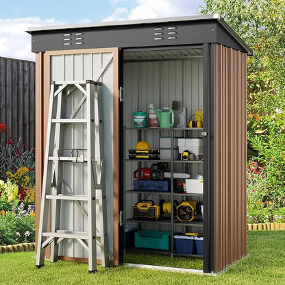 Gizoon 5' x 3' Outdoor Storage Shed by Gizoon