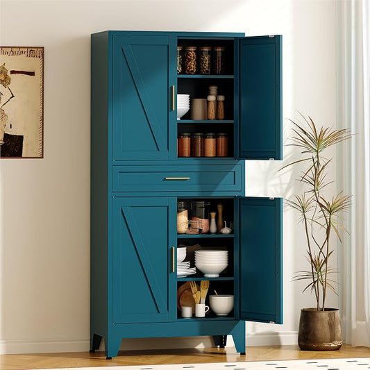 COFaR 71" Metal Pantry Cabinet by COFAR