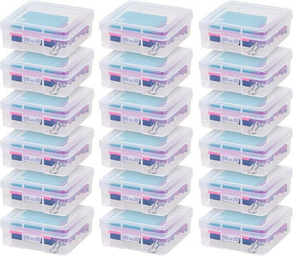 IRIS USA Pencil Case Boxes, |Made in USA|, Plastic Bead Organizing Containers by IRISUSA
