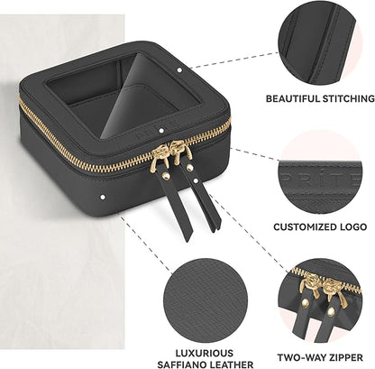 Prite Mini Clear Makeup Bag for Purse Cute Small Travel Cosmetic Bag for Women - Image 4