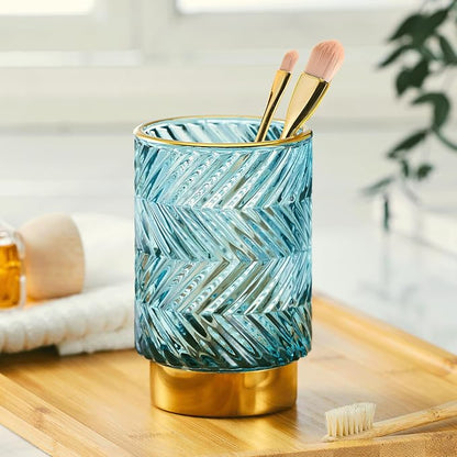 Makeup Brush Holder Organizer, Toothbrush Holders, Desk Pen Pencil Holder - Image 8