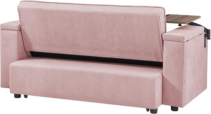 hansones ​66" Multi-Functional Pull-Out Sofa Bed - Image 7