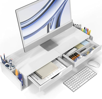 Simple Houseware Desk Dual Monitor Stand Riser - Image 3