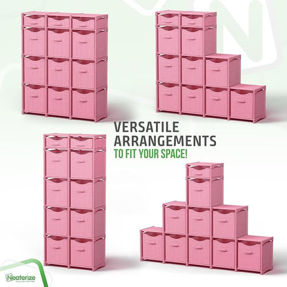 12 Cube Closet Organizers And Storage | Includes All Storage Cube Bins | Easy - Image 4