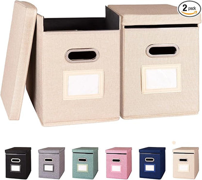 2 Pack Hanging File Folders Organizer by ComfortKeeper
