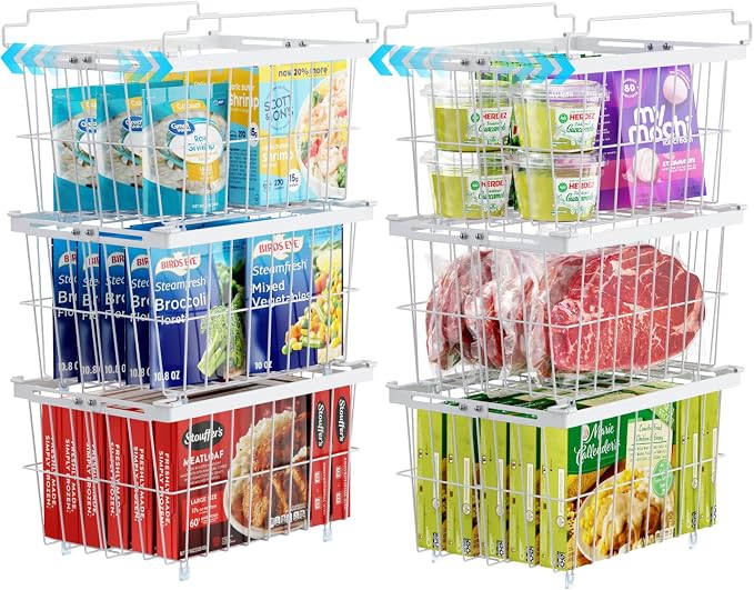 iSPECLE Chest Freezer Organizer Bins by iSPECLE