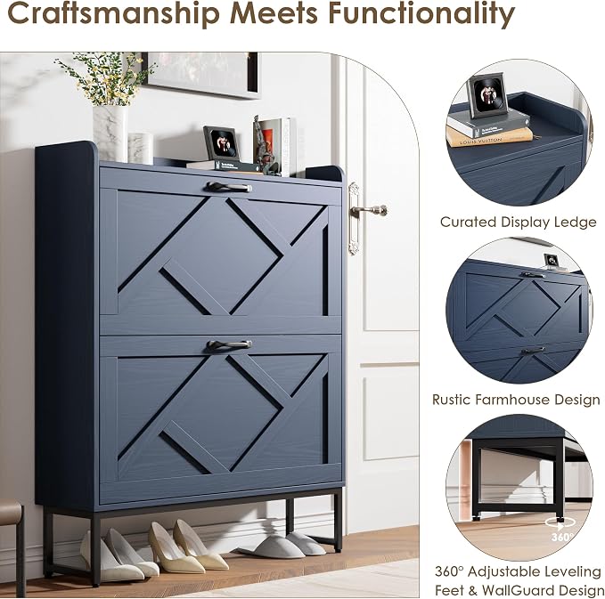 Nicetree Shoe Storage Cabinet, Shoe Cabinet - Image 5