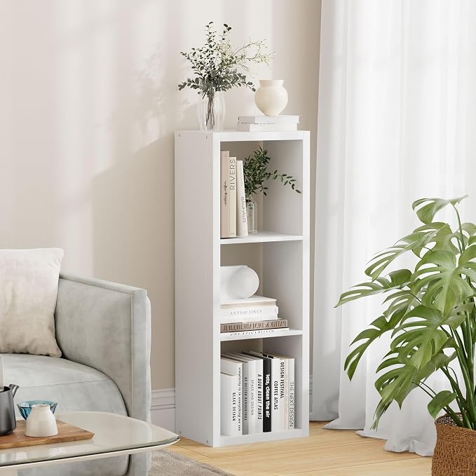 3 Cube Storage Organizer Single Row, Cube Shelf by JPIZISO