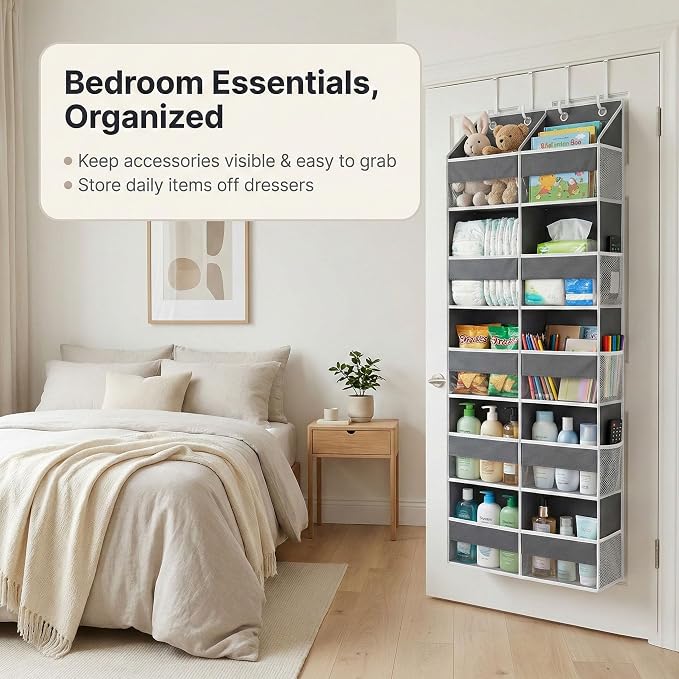 10-Pocket Over the Door Organizer - Image 2