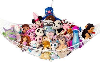 Stuffed Animal Hammock XL | Corner Stuffed Animal Storage & Plushie Net | Extra by LillysLove