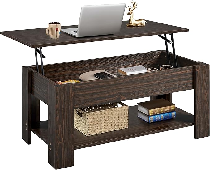 Yaheetech Lift Top Coffee Table by Unknown