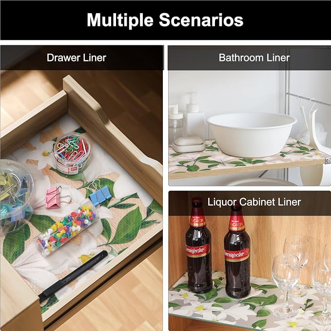 Cooyes Shelf Liner – Premium Non-Adhesive Cabinet & Drawer Liner - Image 8