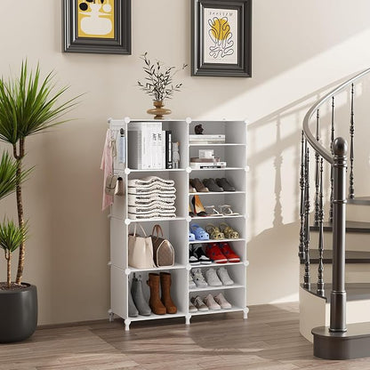 AWTATOS Closet Organizer 8 Cube Storage Shelves Closet Clothes Organizers and - Image 2