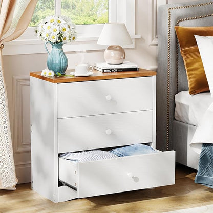 Nightstand, Farmhouse Wood Night Stand by MEMOBARCO