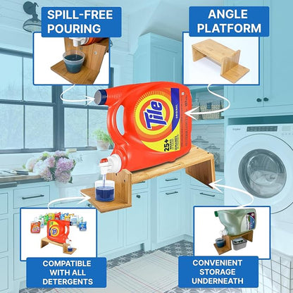 TidyFriend 2 Pack Laundry Detergent Dispenser - Image 7