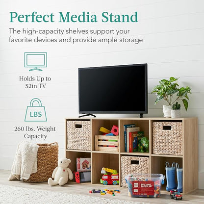 Best Choice Products 8-Cube Storage Organizer, 13.5in Shelf Opening, Display - Image 5