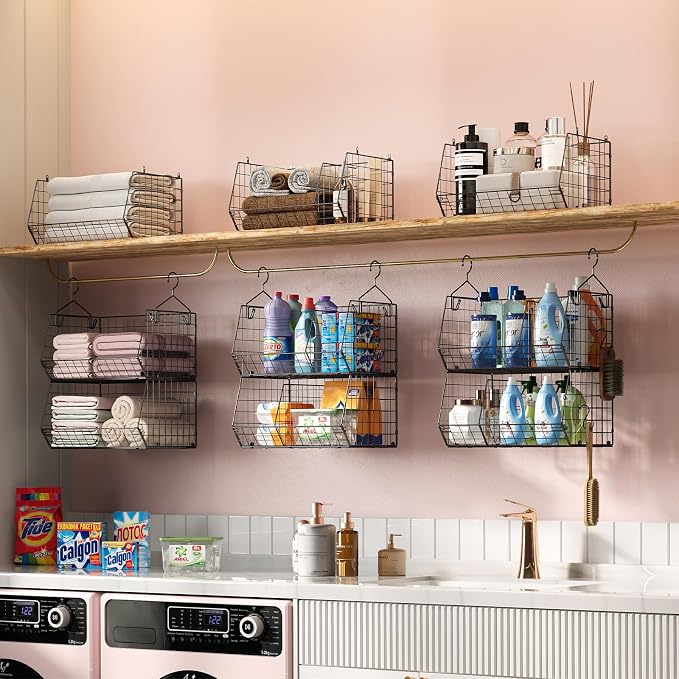 5 Tier Extra Large Closet Hanging Organizer - Image 4