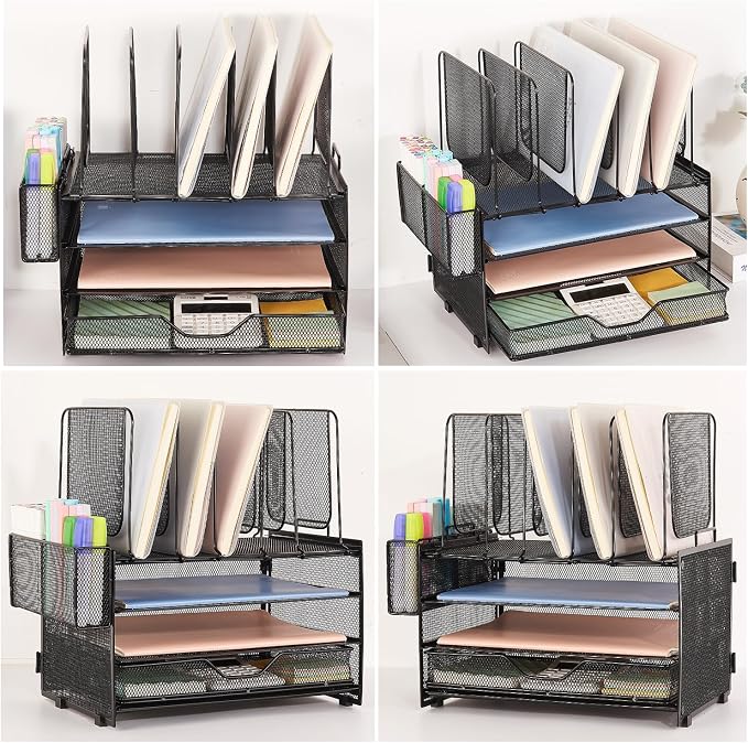 Desk Organizers and Accessories, 3-Tier Paper Organizer - Image 5