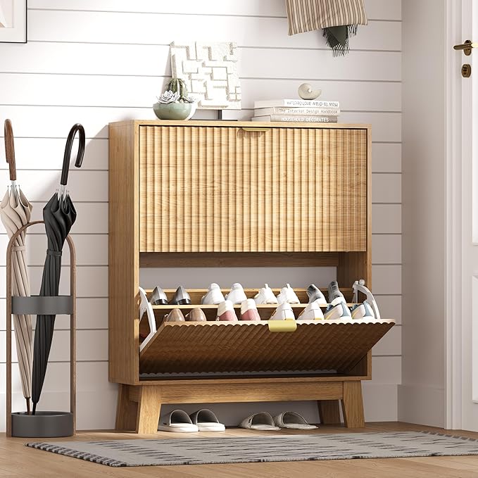 HUANLEGO Shoe Cabinet Storage for Entryway by HUANLEGO