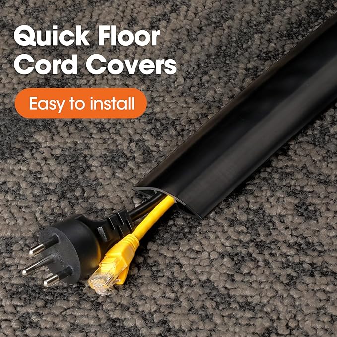 10 FT Floor Cord Cover, Cord Covers - Image 3