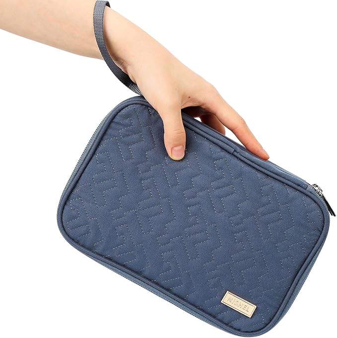 NISHEL Travel Cord Organizer Case, Double Layers Tech Electronic Bag, Essentials - Image 3