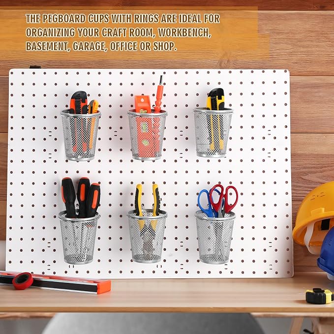 Spakon 6 Sets Pegboard Cups - Image 6