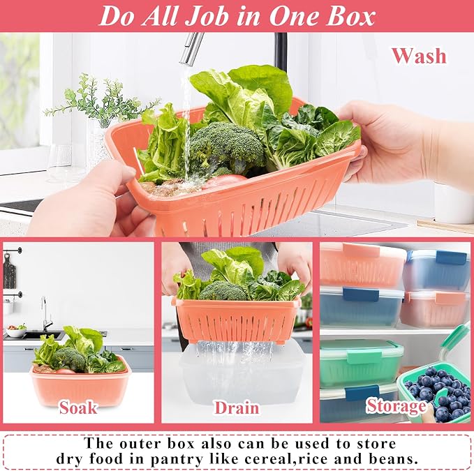 68oz Berry Keeper Fruit Storage Container - Image 5