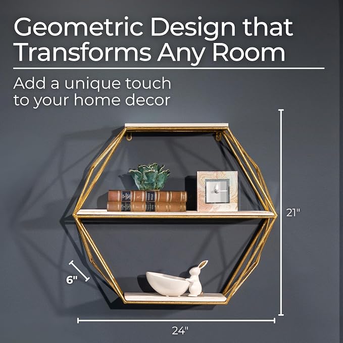 Modern Hexagon Wall Mounted - Image 3